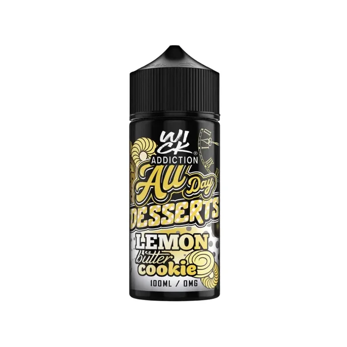 All Day Desserts Lemon Butter Cookie 100ml By Wick Addiction