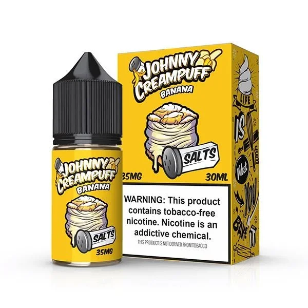 Banana by Tinted Brew – Johnny Creampuff TFN Salts Series 30mL