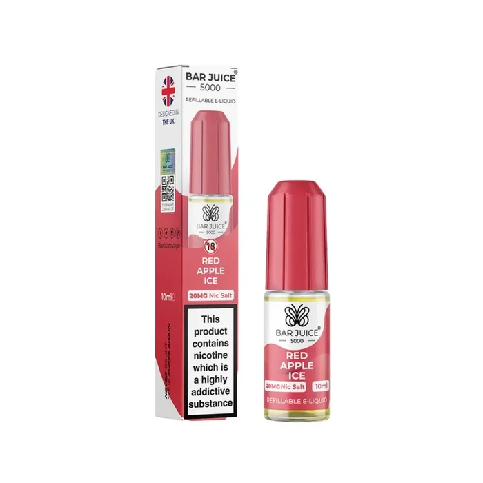 Bar Juice 5000 Red Apple Ice Nic Salt