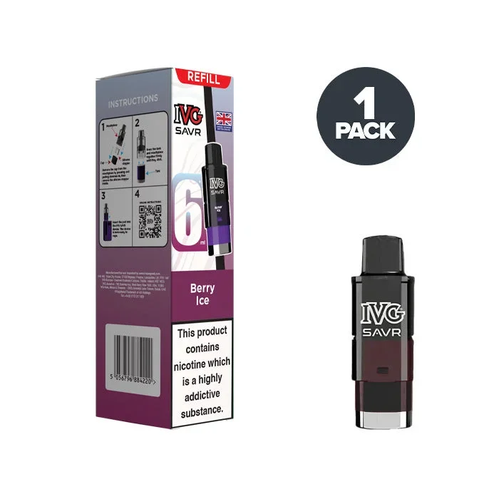 Berry Ice IVG Savr Refill Pack