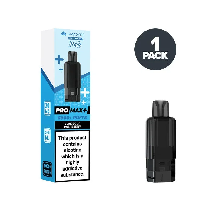 Blue Sour Raspberry Hayati Pro Max Plus Prefilled Pods