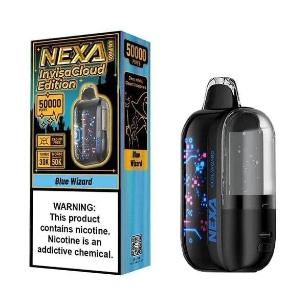 Blue Wizard – NEXA Ultra InvisaCloud Edition 50K Disposable