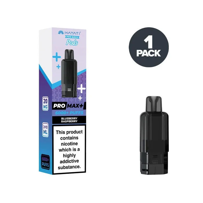 Blueberry Raspberry Hayati Pro Max Plus Prefilled Pods
