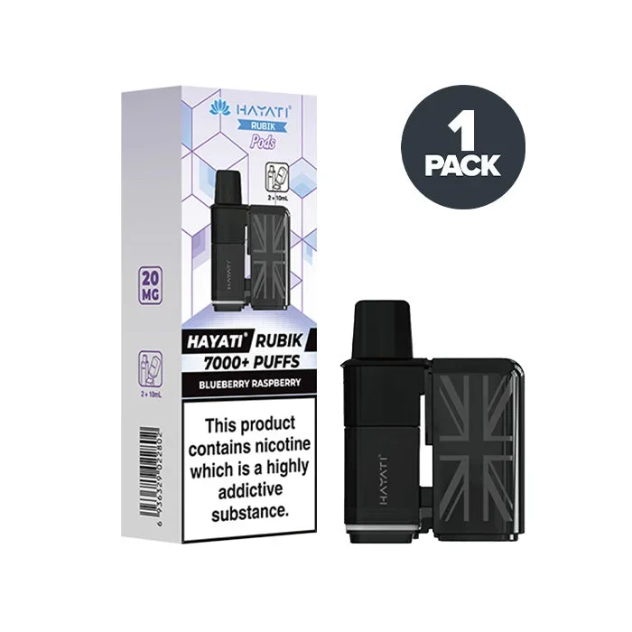 Blueberry Raspberry Hayati Rubik 7000 Prefilled Pods
