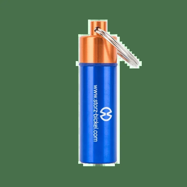 Capsule Caddy Holder Keychain for Liquids