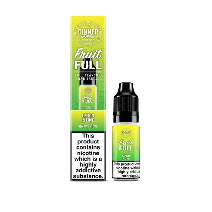 Dinner Lady Fruit Full Lemon & Lime 10ml Nic Salt