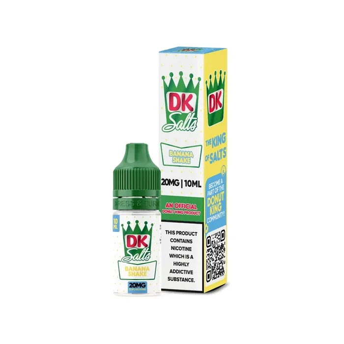 Donut King DK Banana Shake 10ml Nic Salt