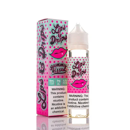 Gummy Kisses – Lips & Drips E-Juice (60 ml)