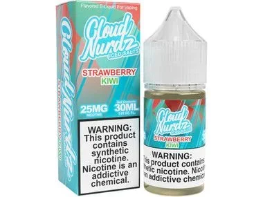 Iced Strawberry Kiwi – Cloud Nurdz Salts – 30ML