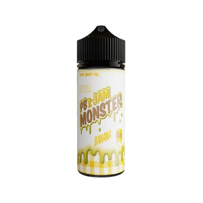 Jam Monster PB & Banana Jam 100ml Shortfill