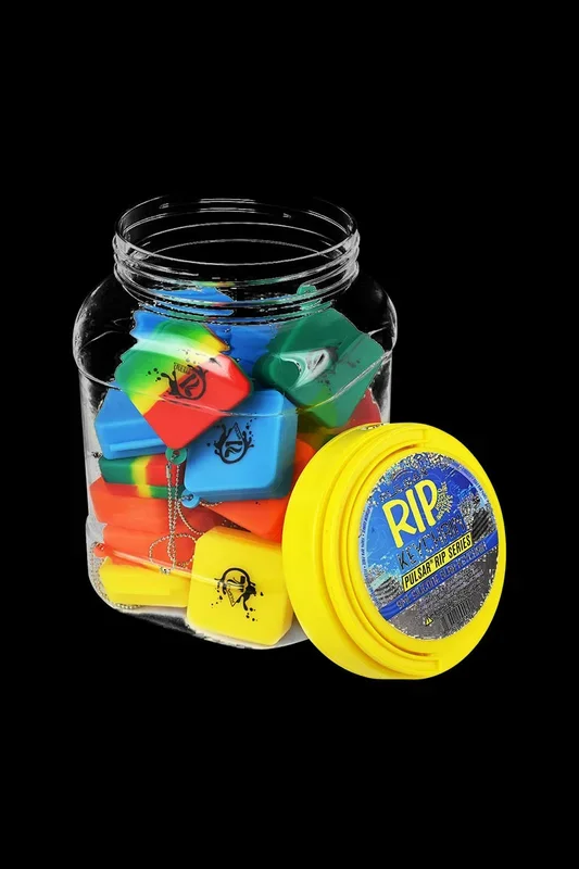 Pulsar Silicone Dab Slab Container – Bulk 30 Pack