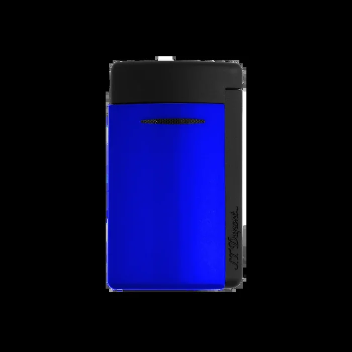 S.T. Dupont Fun Size Minijet Lighter – Neon Blue & Matte Black