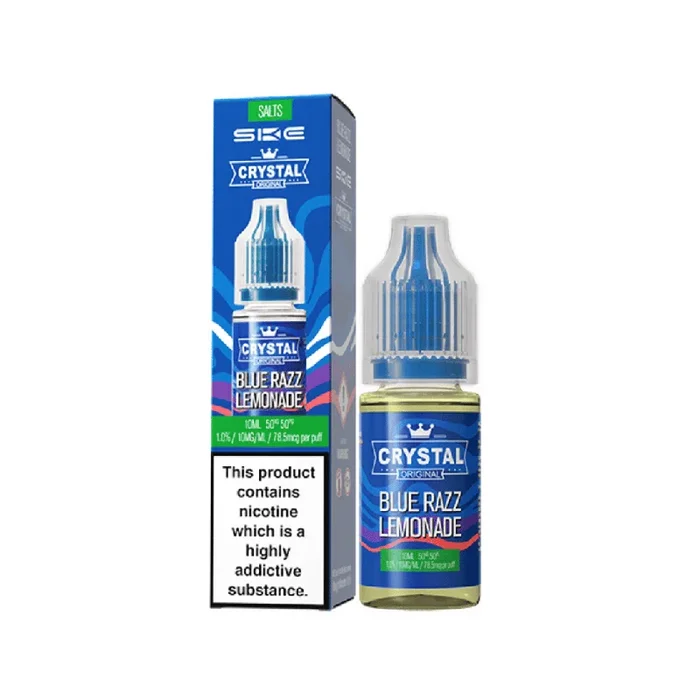 SKE Crystal Blue Razz Lemonade 10ml Nic Salt E-liquid