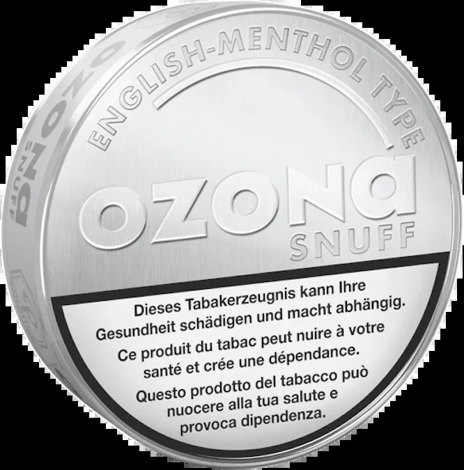 Snuff Ozona English Menthol 6g