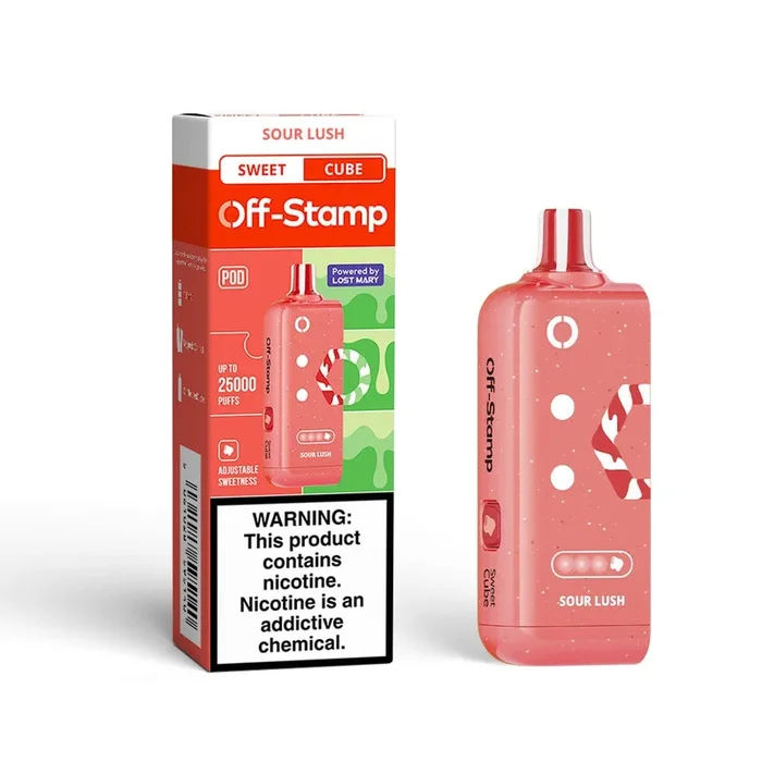 Sour Lush – Off-Stamp Sweet Cube 25K Disposable Pod