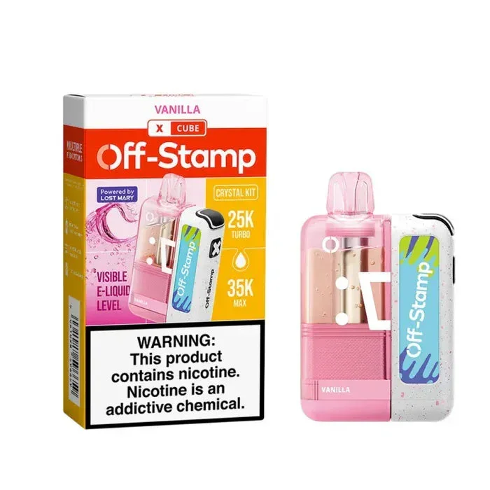 Vanilla – Off-Stamp X-Cube Crystal 35k Disposable Kit