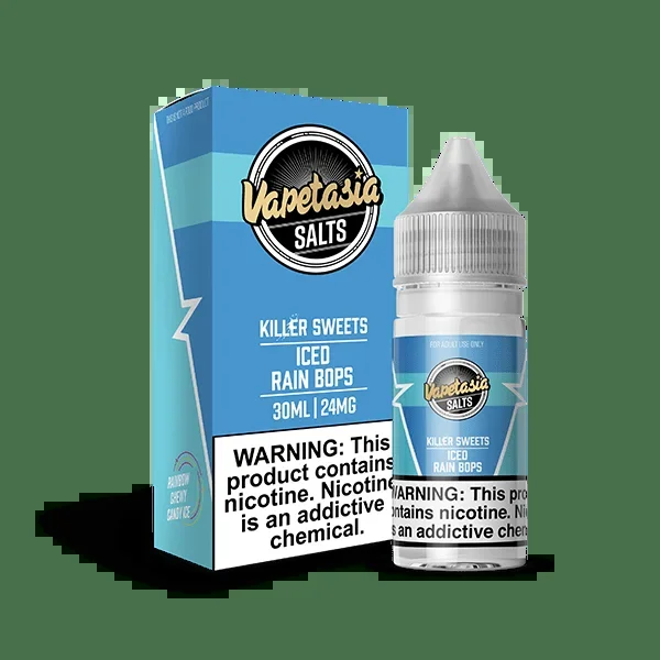 Vapetasia Killer Sweets Salt Iced Rain Bops eJuice