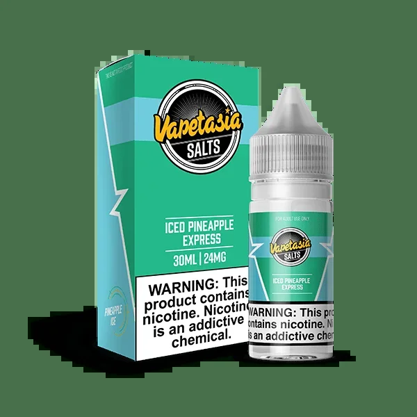 Vapetasia Salt Iced Pineapple Express eJuice