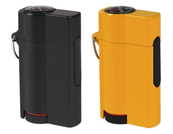 Vertigo Adventurer Single Torch Lighter w/ Compass