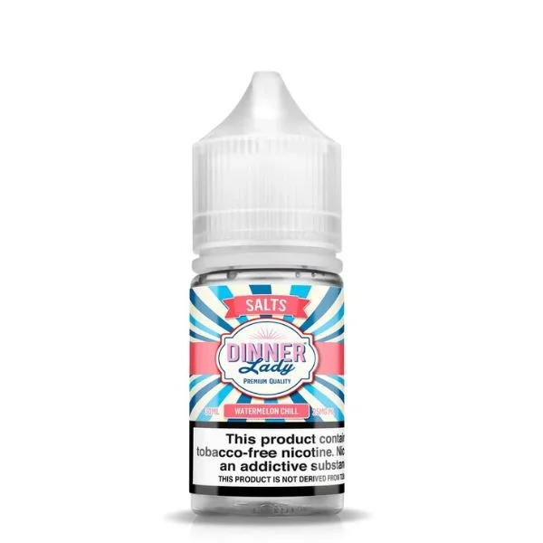 Watermelon Chill by Dinner Lady Tobacco-Free Nicotine Salt 30ml