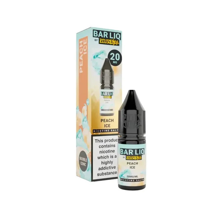 Zeus Juice Bar Liq Peach Ice 10ml Nic Salt